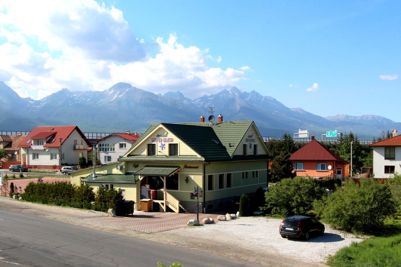 Penzion A Restauracia Lavender Motel Poprad Dış mekan fotoğraf